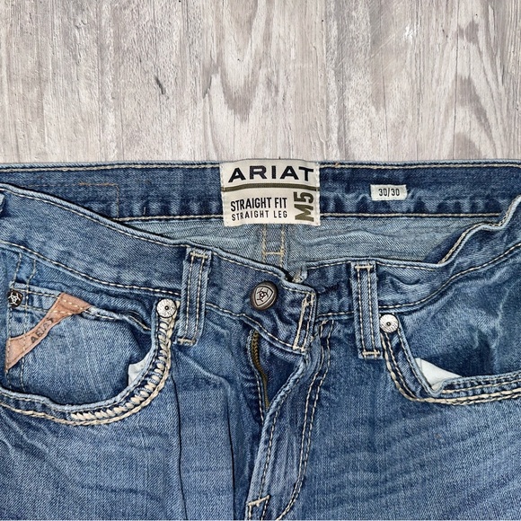 Mens Ariat M5 Jeans - Picture 3 of 4
